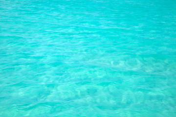 Obraz premium tropical Maldives island with white sandy beach and sea