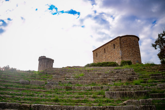 Medieval tower Velia in Ascea