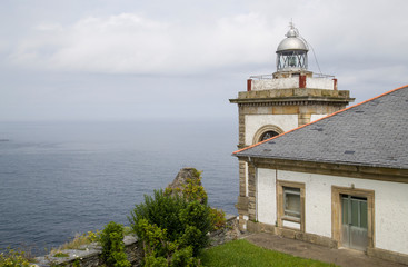 Fototapeta na wymiar Lighthouse of Luarca, Spain