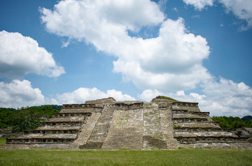 Fototapeta na wymiar Piramide de Tajín, Veracruz