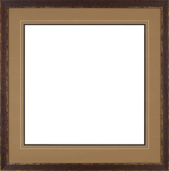 Obraz premium Picture frame isolated on white