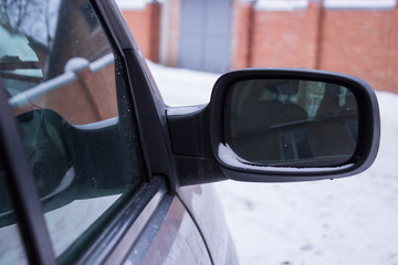 driving a car