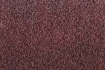 Texture brown natural leather with a distinct embossed for background and design.