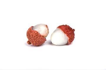 Lychee, Lat. Litchi chinensis - Chinese plum - a small sweet and