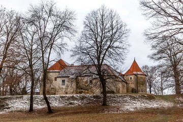 Cuknstejn fortress, South Bohemia, Czech Republic.