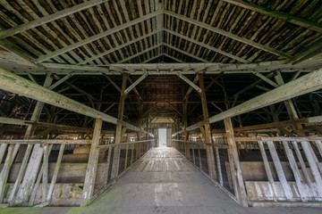Hay Barn in Pierce Point Ranch at Point Reyes National Seashore.