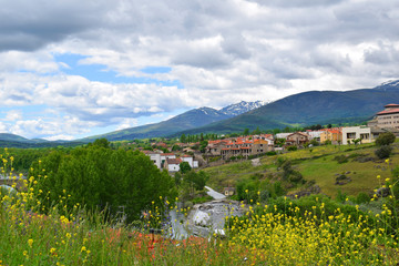 Pueblo de montaña