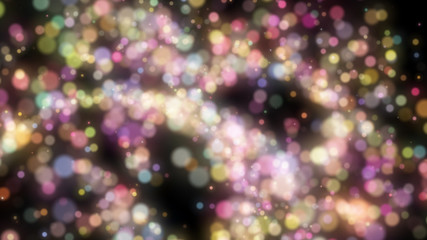 Background of multi-colored circles. Abstract background pattern.