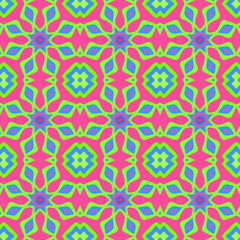Fototapeta premium Seamless background pattern with a variety of multicolored lines.
