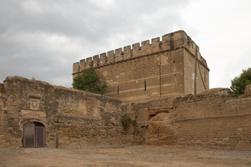 Fortress of Templars in Lleida (Lerida) city, Catalonia, Spain