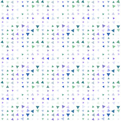 Abstract seamless pattern background with multi-colored varied triangles.