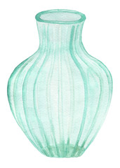 Waterdolor color vase 2