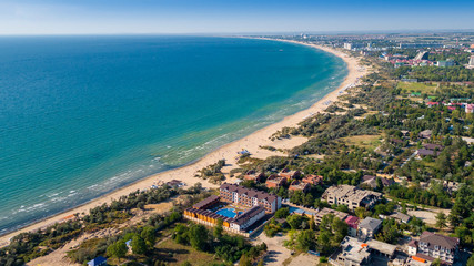 Fototapeta premium resort on the beach