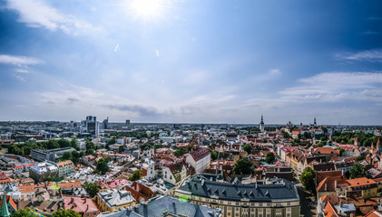 Panorama über Tallinn