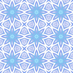 Seamless pattern background with multi-colored wavy lines.