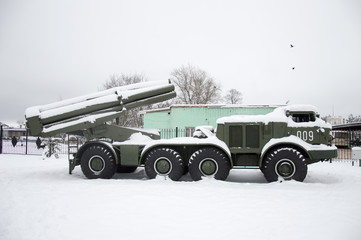 Outdated equipment of the army of the Russian Federation.