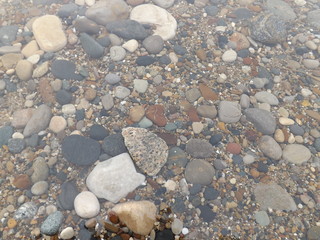 pebbles on the beach