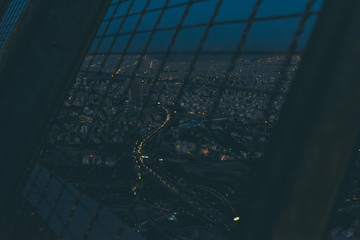 tehran, iran, city lights