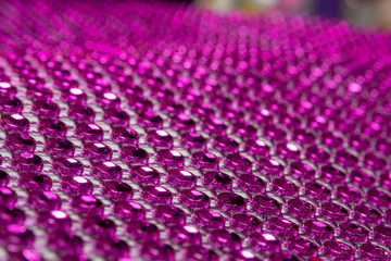 bright pink plastic mesh for background