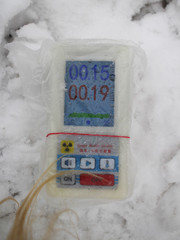 Nuclear radiation measurement radioactivity measuring radioactive household item test counting...