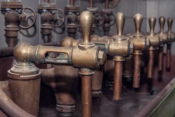 old taproom at the brewery