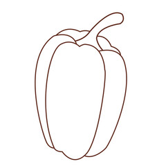 pepper isolated icon