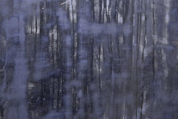 blue creative wooden panel with big scratched spots texture - beautiful abstract photo background