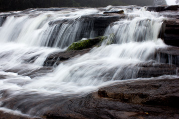 beautifull waterfall on the great savanna forest