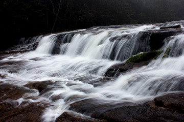 beautifull waterfall on the great savanna forest