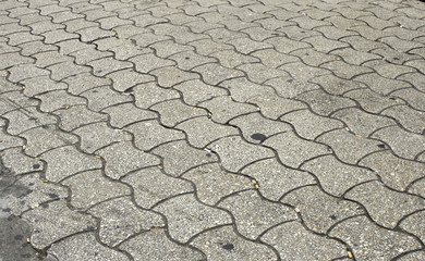 Floor tile street