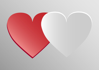 Beautiful Hearts Falling