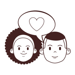 young people couple