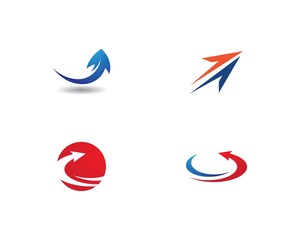 Arrow logo vector