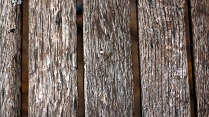Old planks in a vertical arrangement