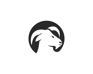 Goat Logo Template