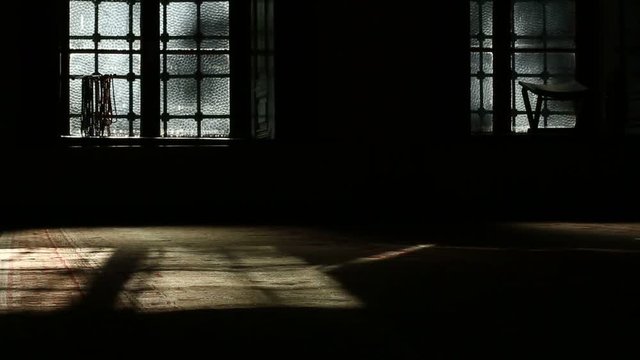 Bursa Ottoman Emir Sultan Mosque Interior Windows Timelapse