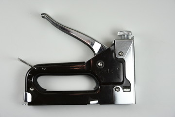 blue Construction stapler