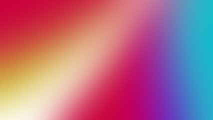 Abstract blurred gradient background in bright colors
