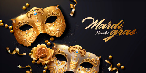 Mardi gras banner