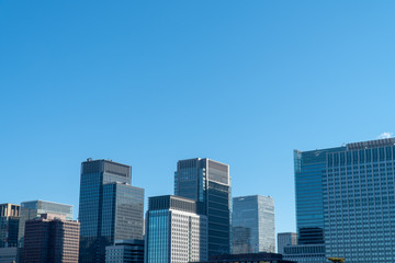 Fototapeta premium 東京の高層ビル群（ビジネス）