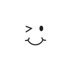 Smile Vector Template Design Illustration