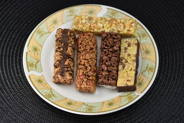 Cereal Bars, Muesli, Fitness, Nuts, Seeds 