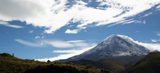 Naklejka na ściany i meble Chimborazo volcano