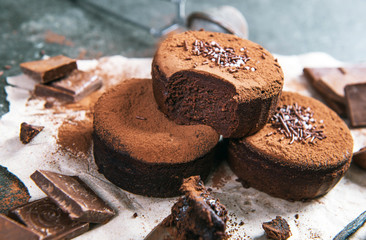 Delicious chocolate dessert