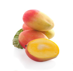 mango isolated on white background