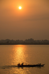Sunset - Mekong River, Vietnam