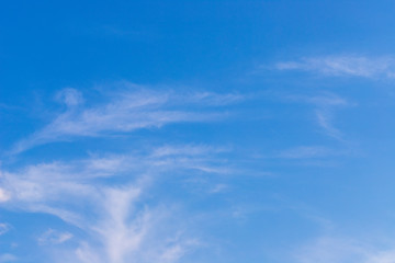Naklejka premium Blue sky with clouds background