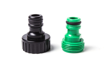 Plastic adapters for watering