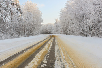 Winter road