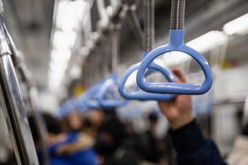 Handhold on a Subway